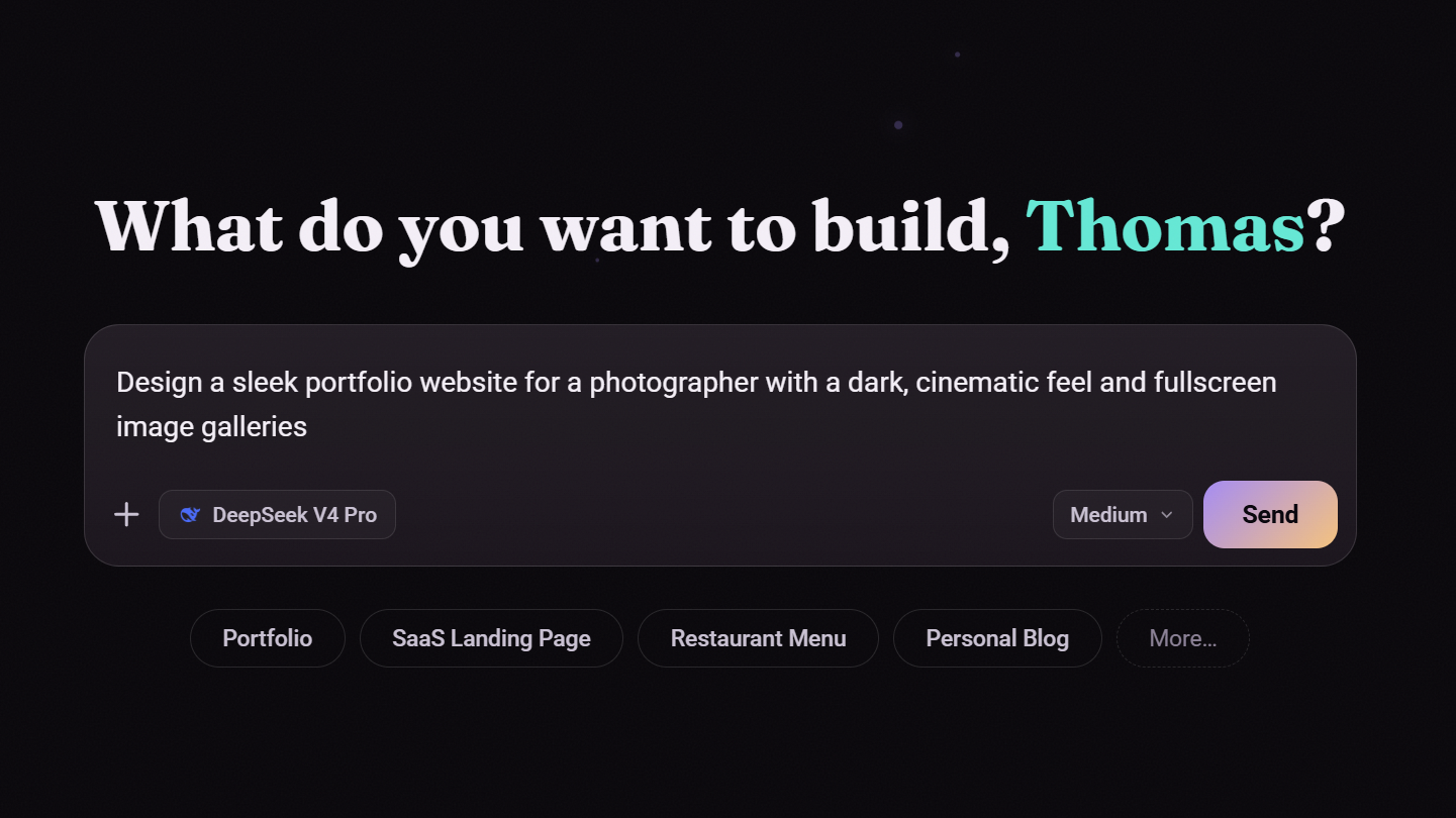 Describe what you need